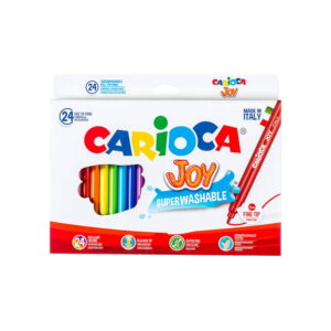 CARIOCA Μαρκαδόροι  24 Χρώματα Joy