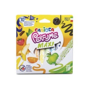 Carioca Perfume Maxi Πλενόμενοι Αρωματικοί Μαρκαδόροι 10 Χρώματα