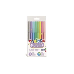 Μαρκαδόροι Carioca Pastel 8 Χρώματα