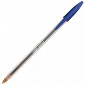 BIC ΣΤΥΛΟ BALLPOINT 1.0MM ΜΕ ΜΠΛΕ MΕΛΑΝΙ CRISTAL ORIGINAL