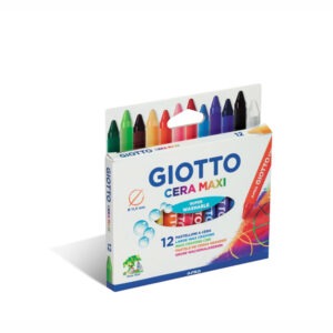 Giotto Σετ Κηρομπογιές Cera Maxi 12τμχ