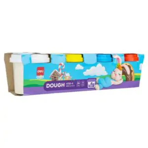 Πλαστοζυμαράκια Deli Genius Soft Dough 4x110gr Basic Colours