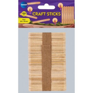 Ξυλάκια Γλωσσοπιέστρα Μικρά Centrum Φυσικά 65x10mm 100τεμ