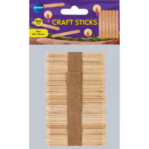 Ξυλάκια Γλωσσοπιέστρα Μικρά Centrum Φυσικά 65x10mm 100τεμ